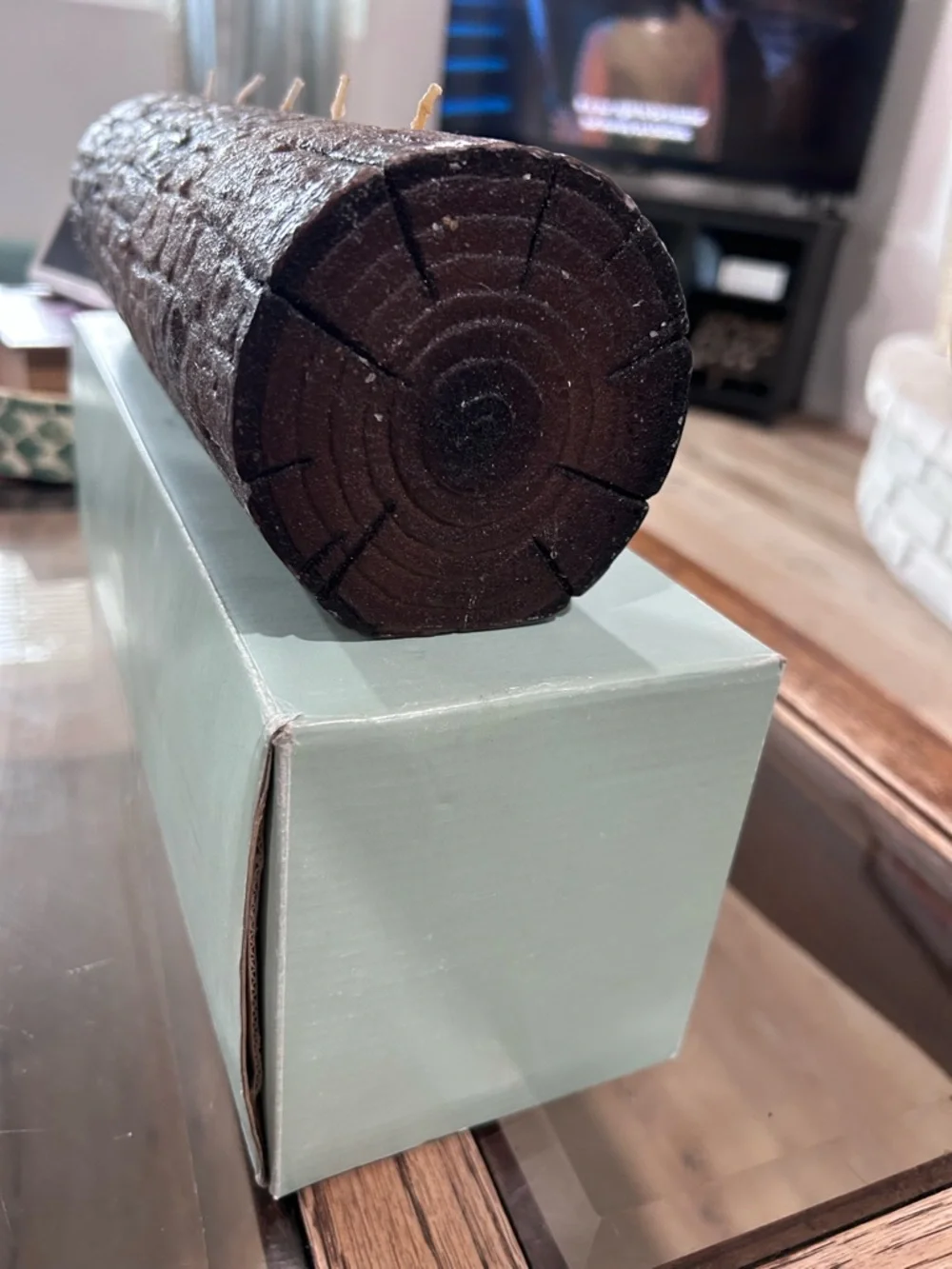 Vintage - Very Rare - PartyLite Yule Log candle
New with Box - Picture 3 of 4